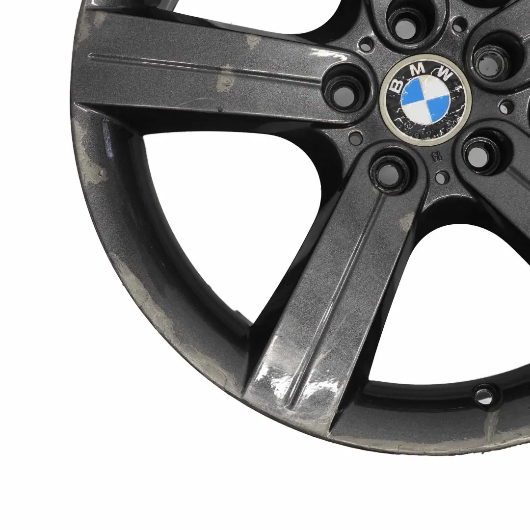BMW E90 E91 E92 Jante en Alliage Noir 19" 8J ET:37 Rayon Étoile 199 - SKU 6786889-1 - Numéro de pièce 6786889
