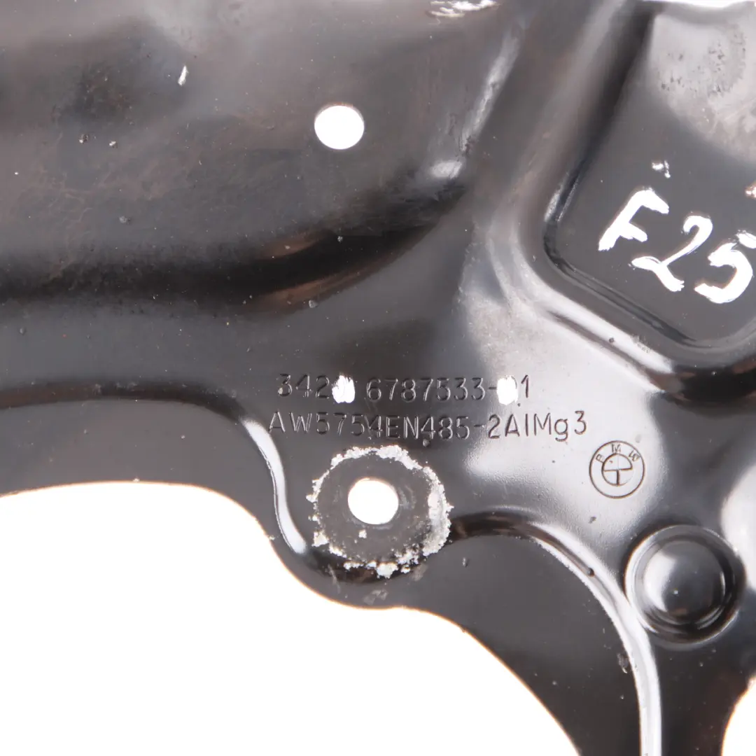 BMW X3 F25 Brake Disc Plate Rear Right Left N/O/S Protection Plate - SKU 6787533 - Part number 6787533