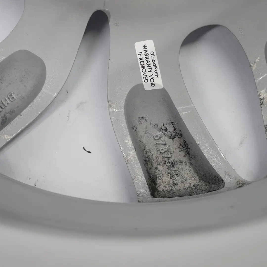 BMW X3 F25 X4 F26 Silber Alu Felge Alufelge 17" Y-Speiche 305 7,5J ET:33 - SKU 6787576-2 - Teilenummer 6787576