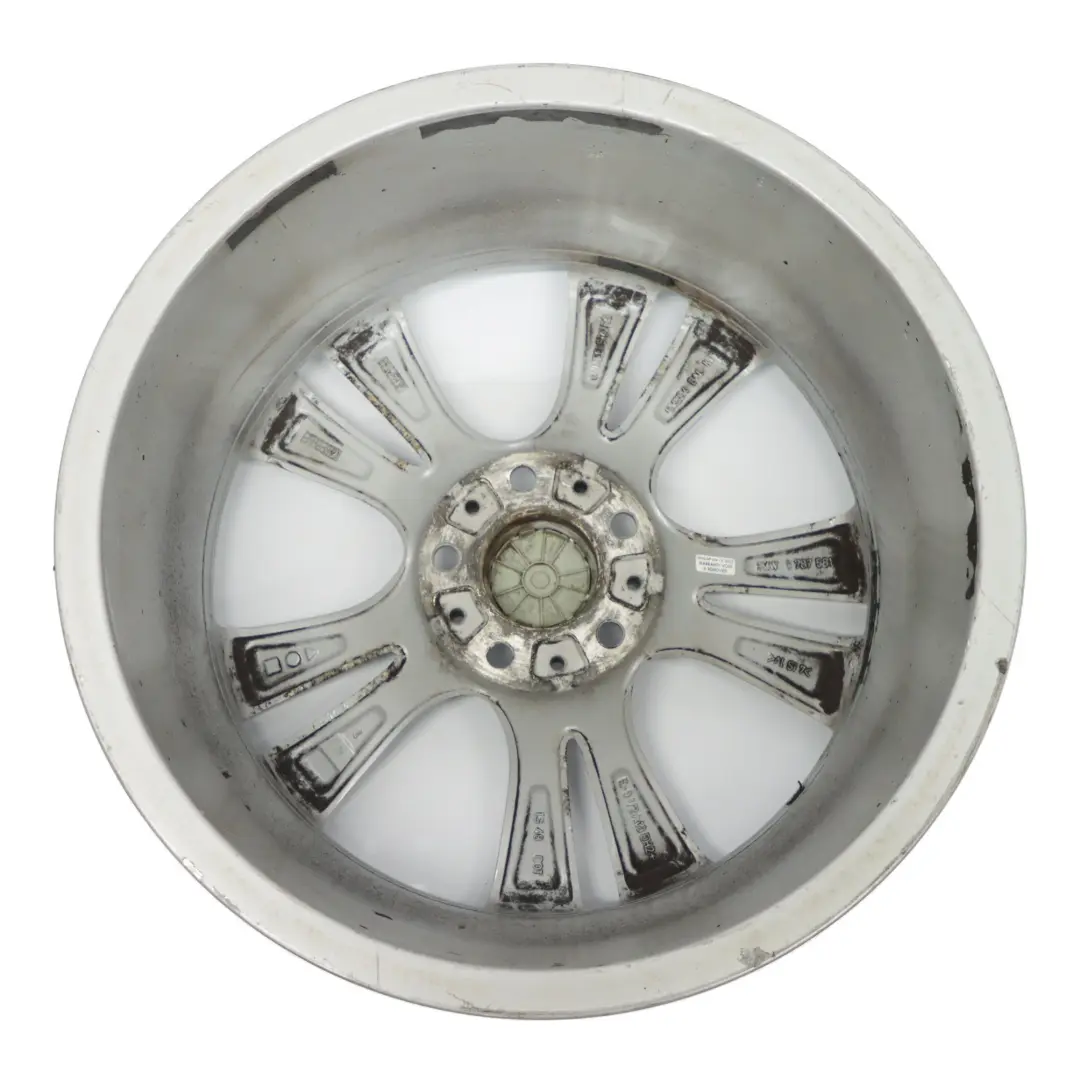 BMW X3 F25 Reflex Silber Hinterrad felge 19" Doppel speiche 309 9,5J - SKU 6787581-2 - Teilenummer 6787581