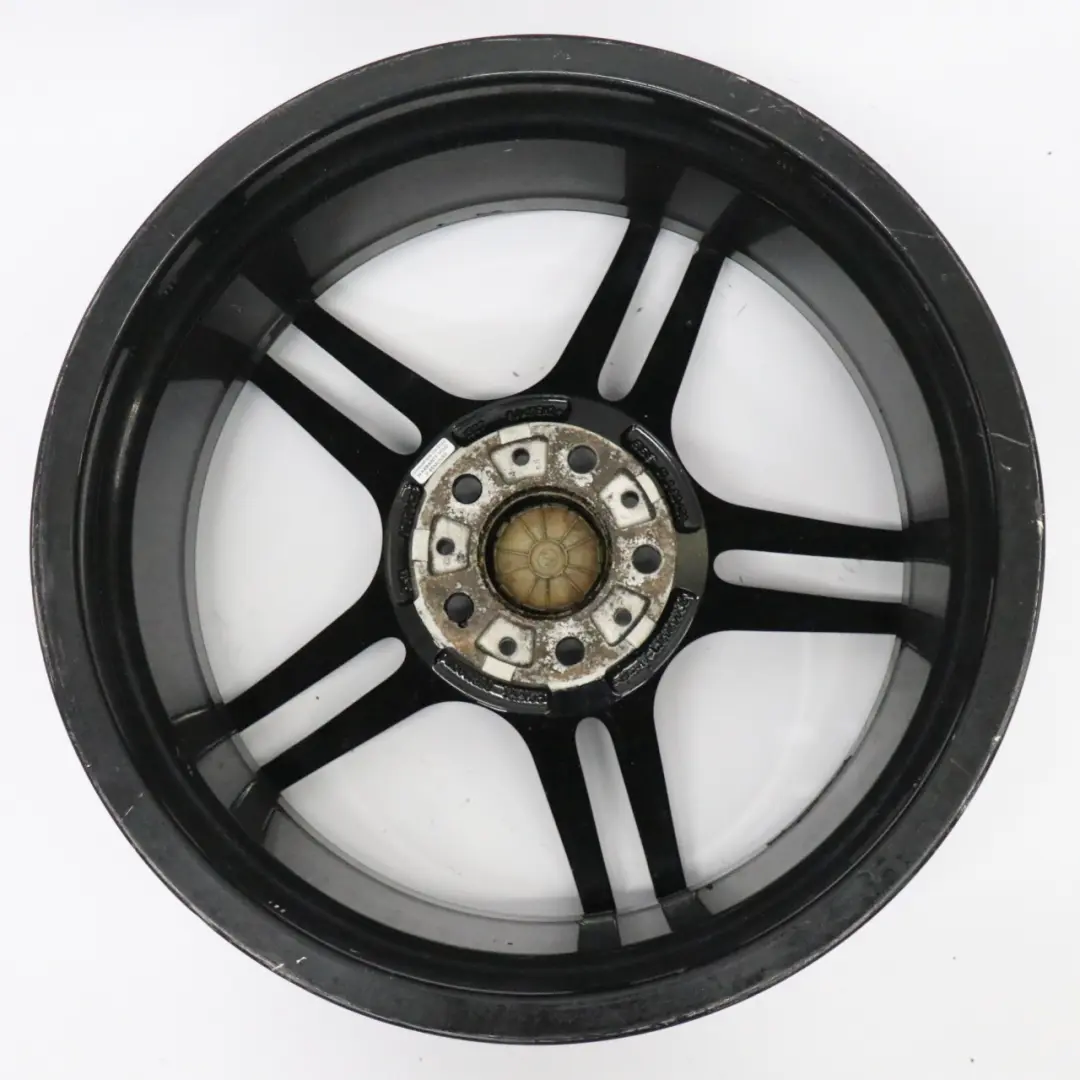 Front Black Wheel Alloy Rim 19" M Double Spoke 313 8J ET:37 to BMW E90 E91 with Part number 6787647 BMW E90 E91 Front Black Wheel Alloy Rim 19" M Double Spoke 313 8J ET:37 - SKU 6787647-2 - Part number 6787647