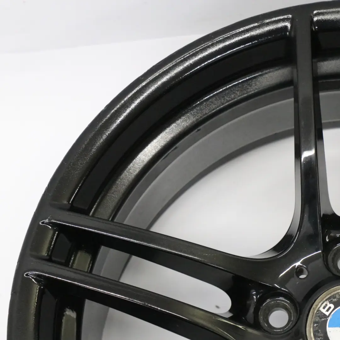 BMW E90 E91 Vorder rad Schwarz Felge 19" M Doppel speiche 313 8J ET:37 - SKU 6787647-2 - Teilenummer 6787647