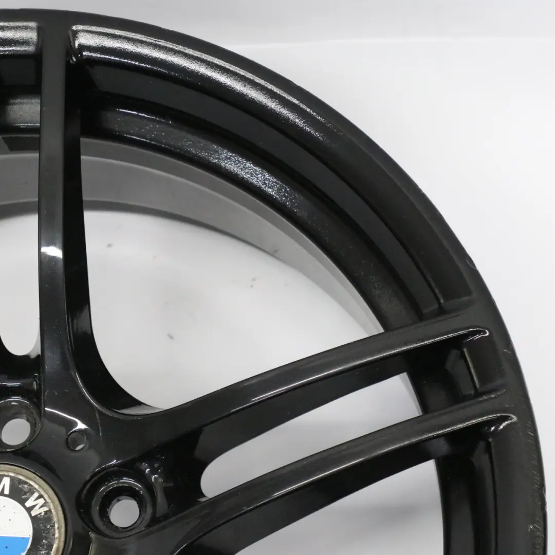 Roue avant noire Jante alliage 19" M Double rayon 313 8J pour BMW E90 E91 à propos du numéro de pièce 6787647 BMW E90 E91 Roue avant noire Jante alliage 19" M Double rayon 313 8J - SKU 6787647-2 - Numéro de pièce 6787647