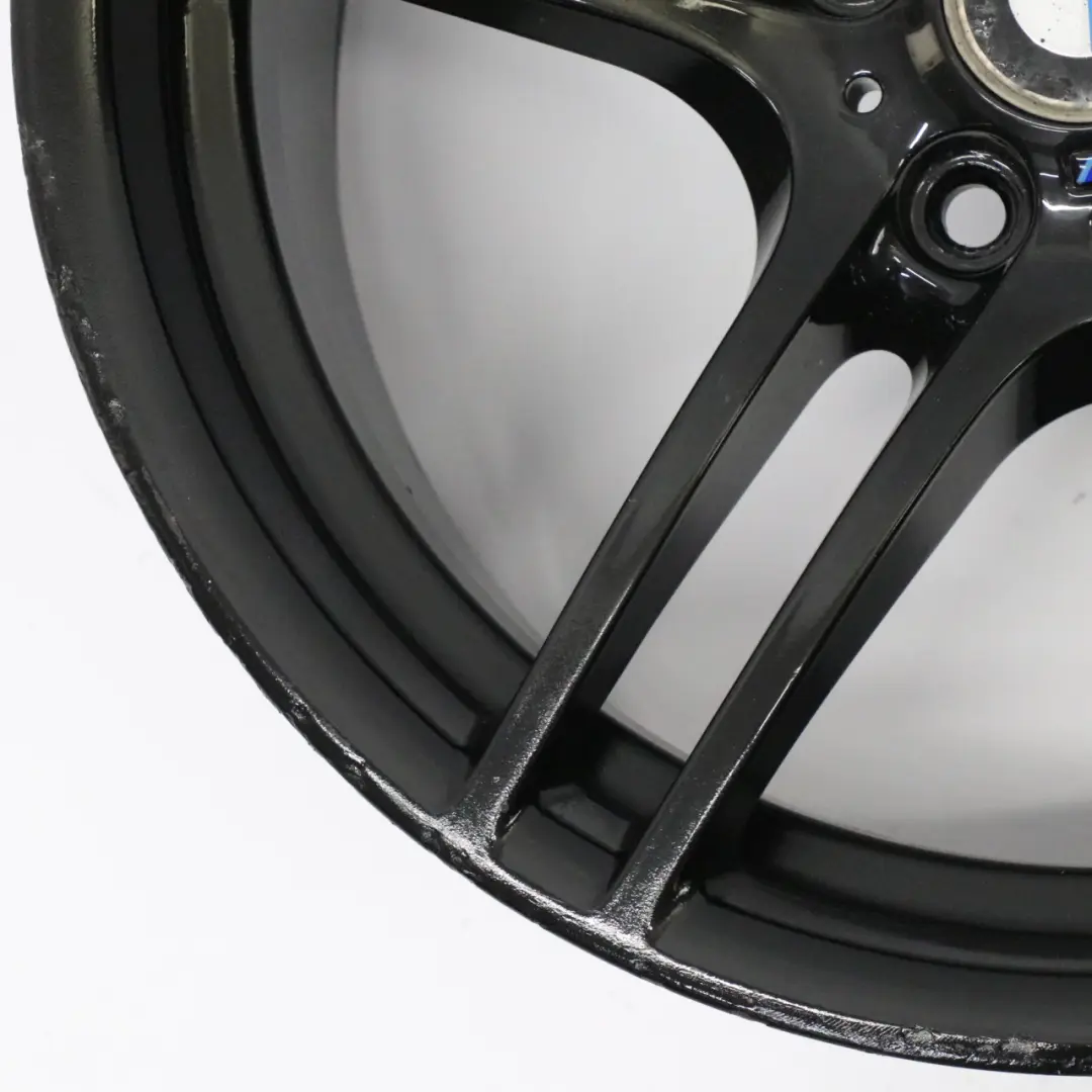 BMW E90 E91 Llanta Aleación Negra Delantera 19" M Doble Radio 313 8J - SKU 6787647-2 - Número de pieza 6787647