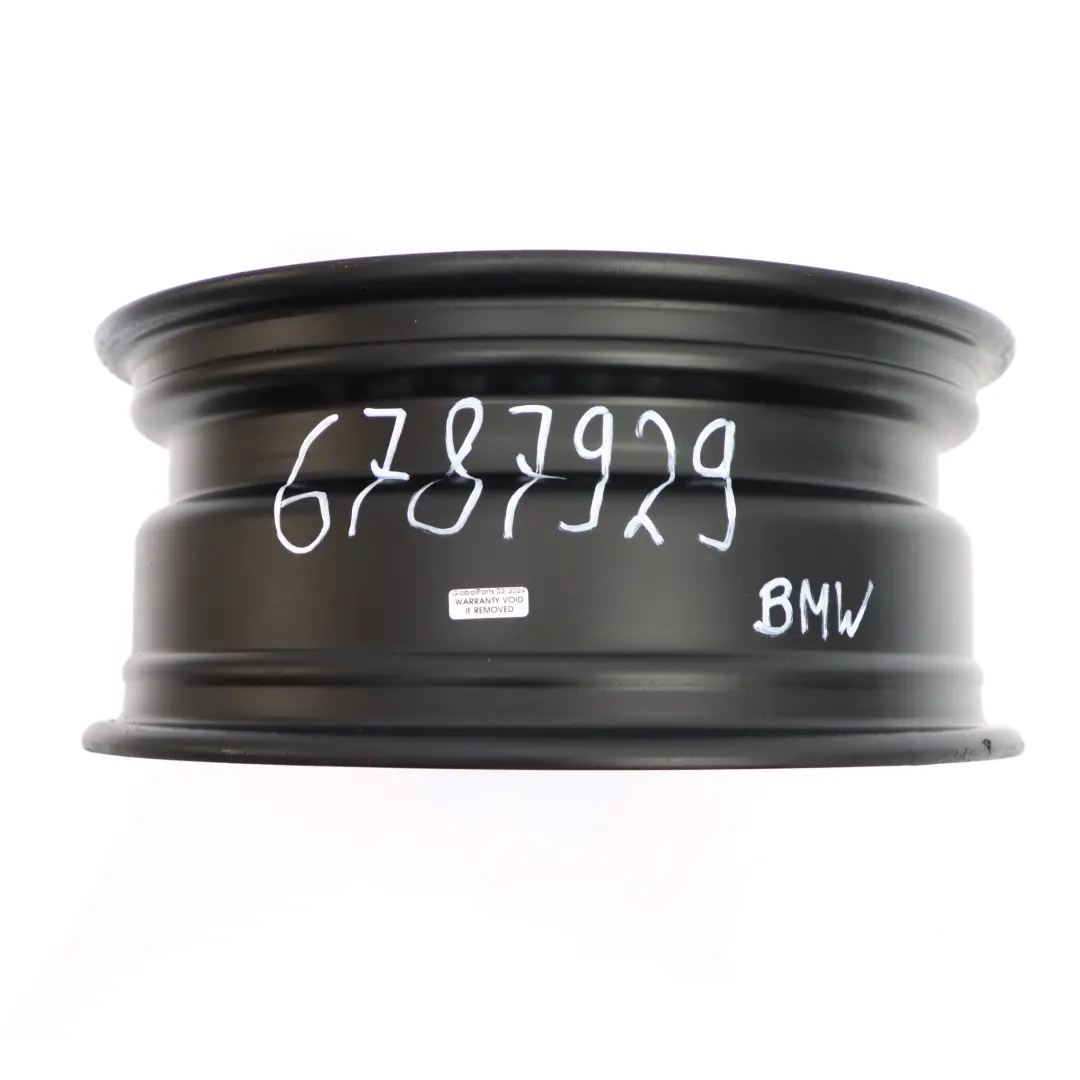 BMW F20 F21 Llanta de Acero Negro 16" 6,5J ET:33 - SKU 6787929 - Número de pieza 6787929
