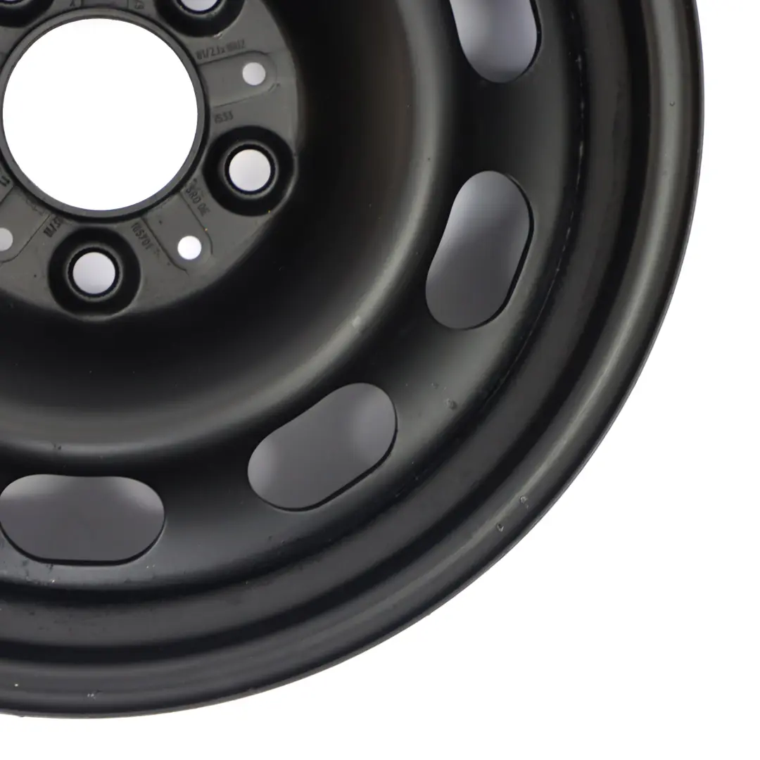 Schwarz Stahl felge 16" 6,5J ET:33 für BMW F20 F21 mit Teilenummer 6787929 BMW F20 F21 Schwarz Stahl felge 16" 6,5J ET:33 - SKU 6787929 - Teilenummer 6787929