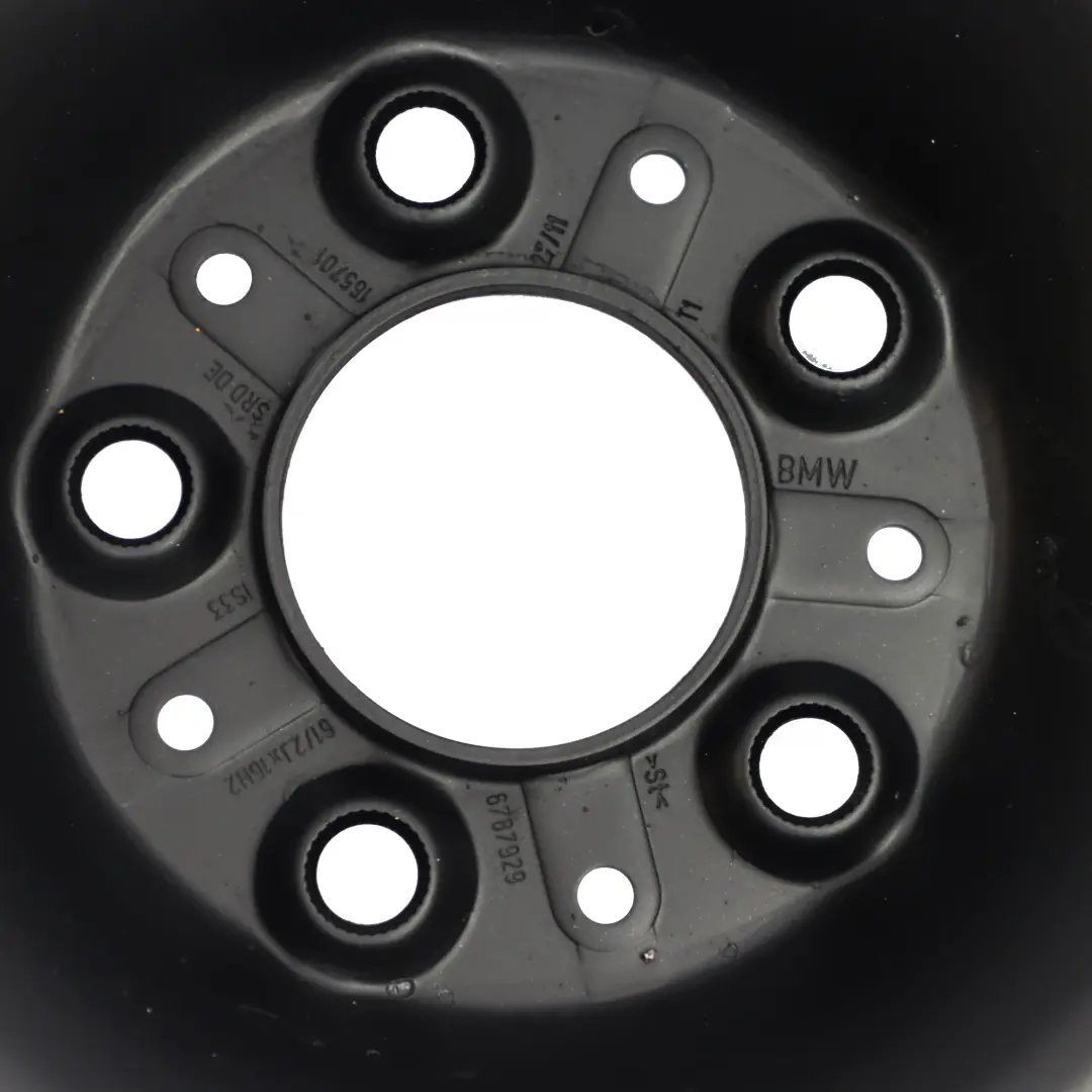 Steel Wheel Rim 16" 6,5J ET:33 to BMW F20 F21 Black with Part number 6787929 BMW F20 F21 Black Steel Wheel Rim 16" 6,5J ET:33 - SKU 6787929 - Part number 6787929