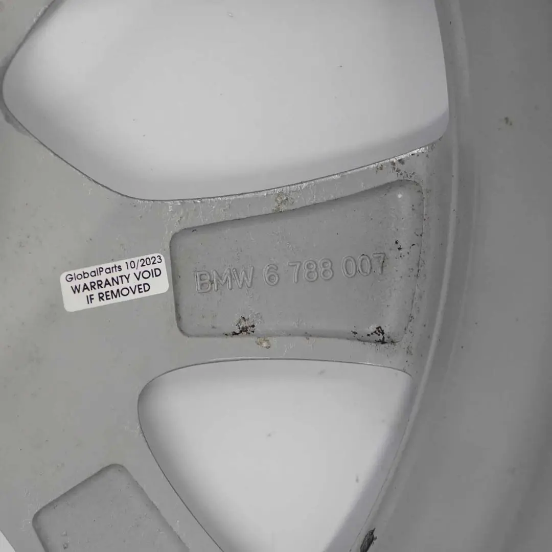 BMW X5 E70 Plata llanta de aleación 19" ET:48 9J Star Spoke 334 - SKU 6788007-1 - Número de pieza 6788007