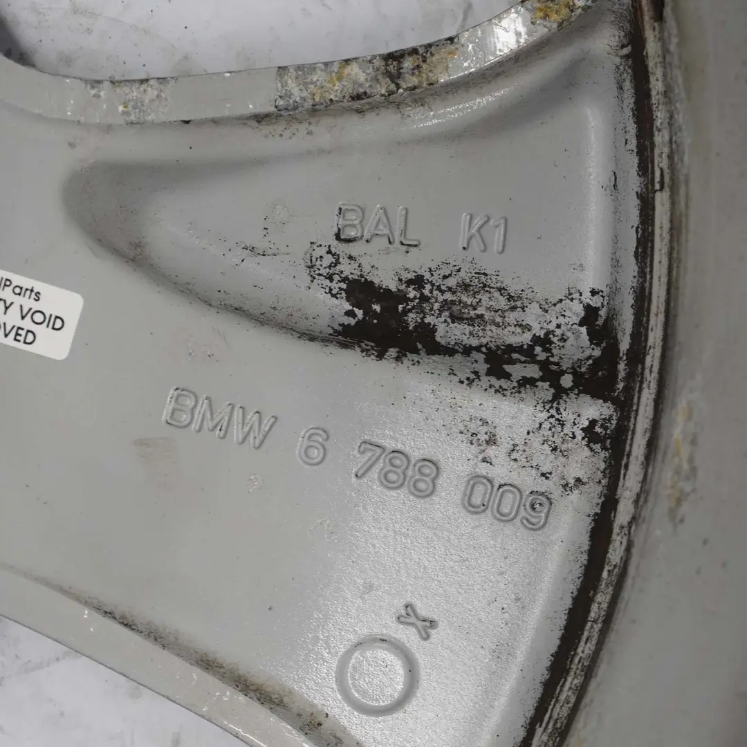BMW X5 E70 Felga Aluminiowa Tylna Srebrna 19" Y Spoke 335 ET:53 10J - SKU 6788009-1 - Numer Części 6788009