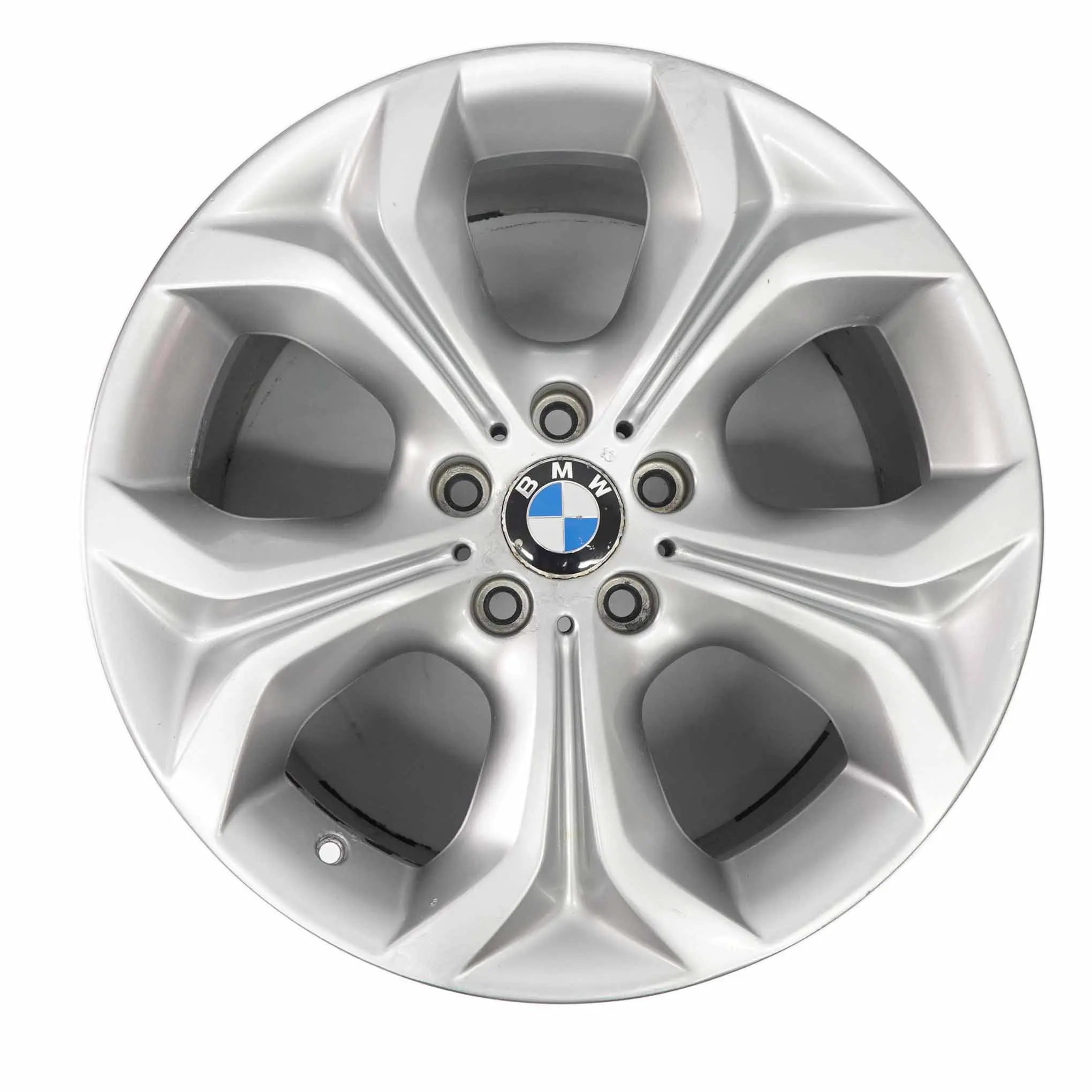 BMW X5 E70 Cerchio Posteriore In Lega Argento 19" Y Spoke 335 Et:53 10J 6788009
