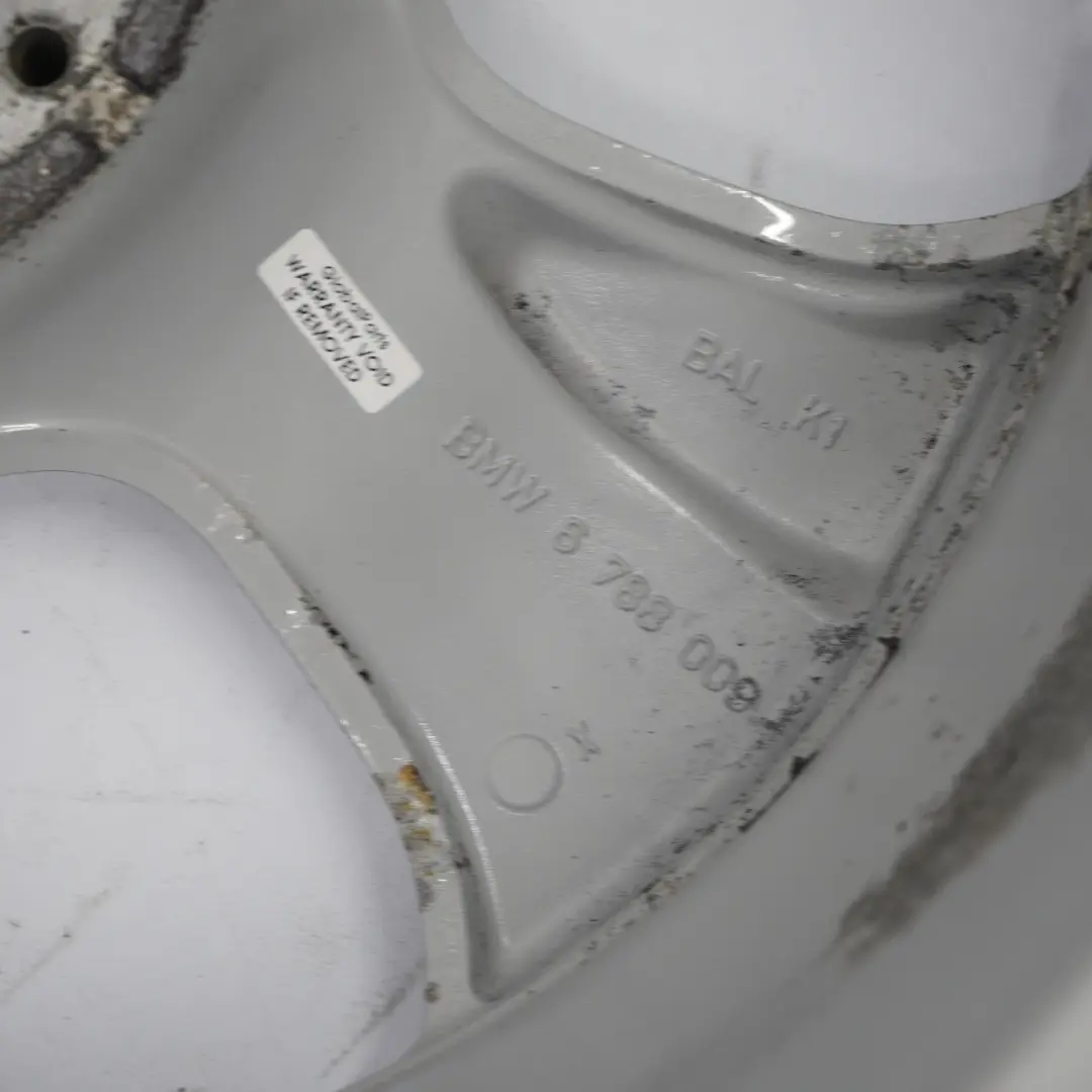 BMW X5 E70 Rueda Trasera Aleacion Llanta Plata 19" Y Radio 335 ET:53 10J - SKU 6788009-2 - Número de pieza 6788009