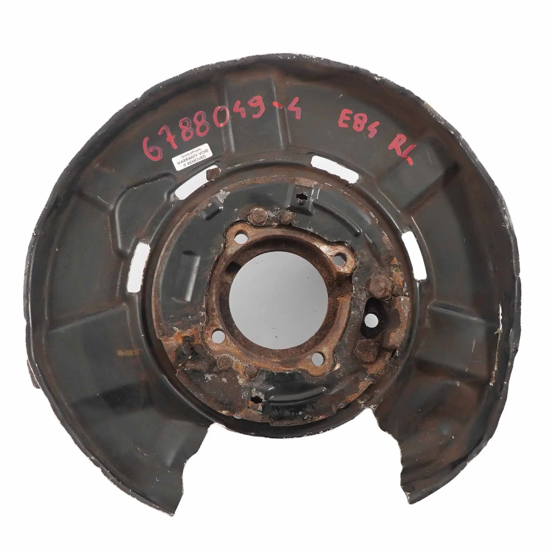 BMW X1 E84 Soporte Rueda Trasera Izquierda Eje Suspensión Cubo Soporte