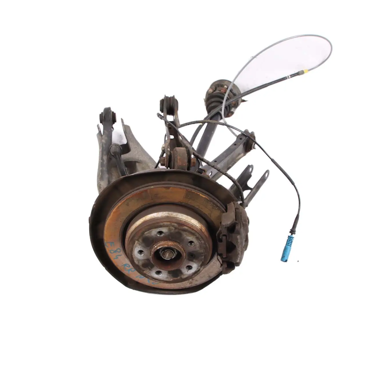 BMW X1 E84 mozzo ruota asse posteriore destra 20i sospensione gamba freno disco