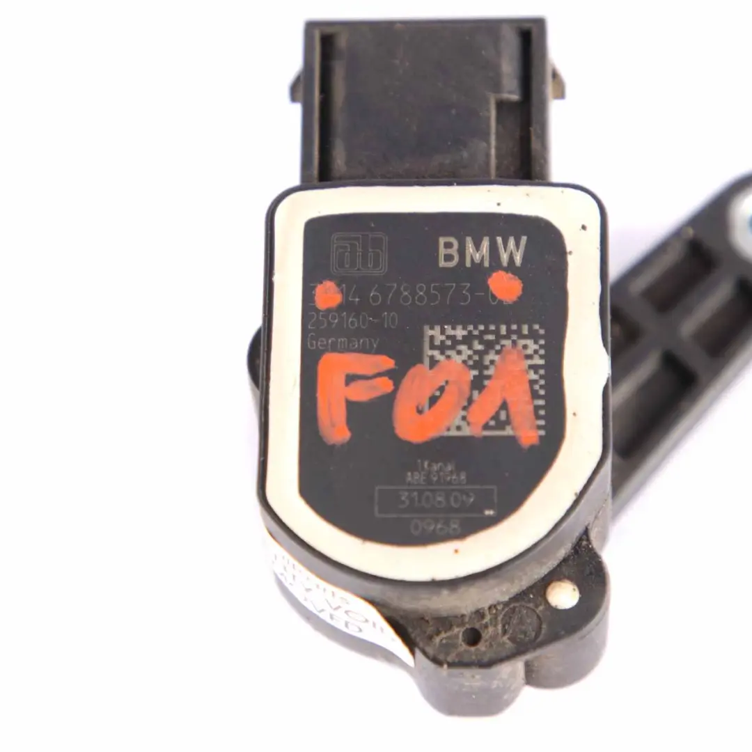 Headlight Level Sensor BMW F01 F07 F10 F11 F12 LCI Headlamp Control Unit to with Part number 6788573 Headlight Level Sensor BMW F01 F07 F10 F11 F12 LCI Headlamp Control Unit - SKU 6788573 - Part number 6788573