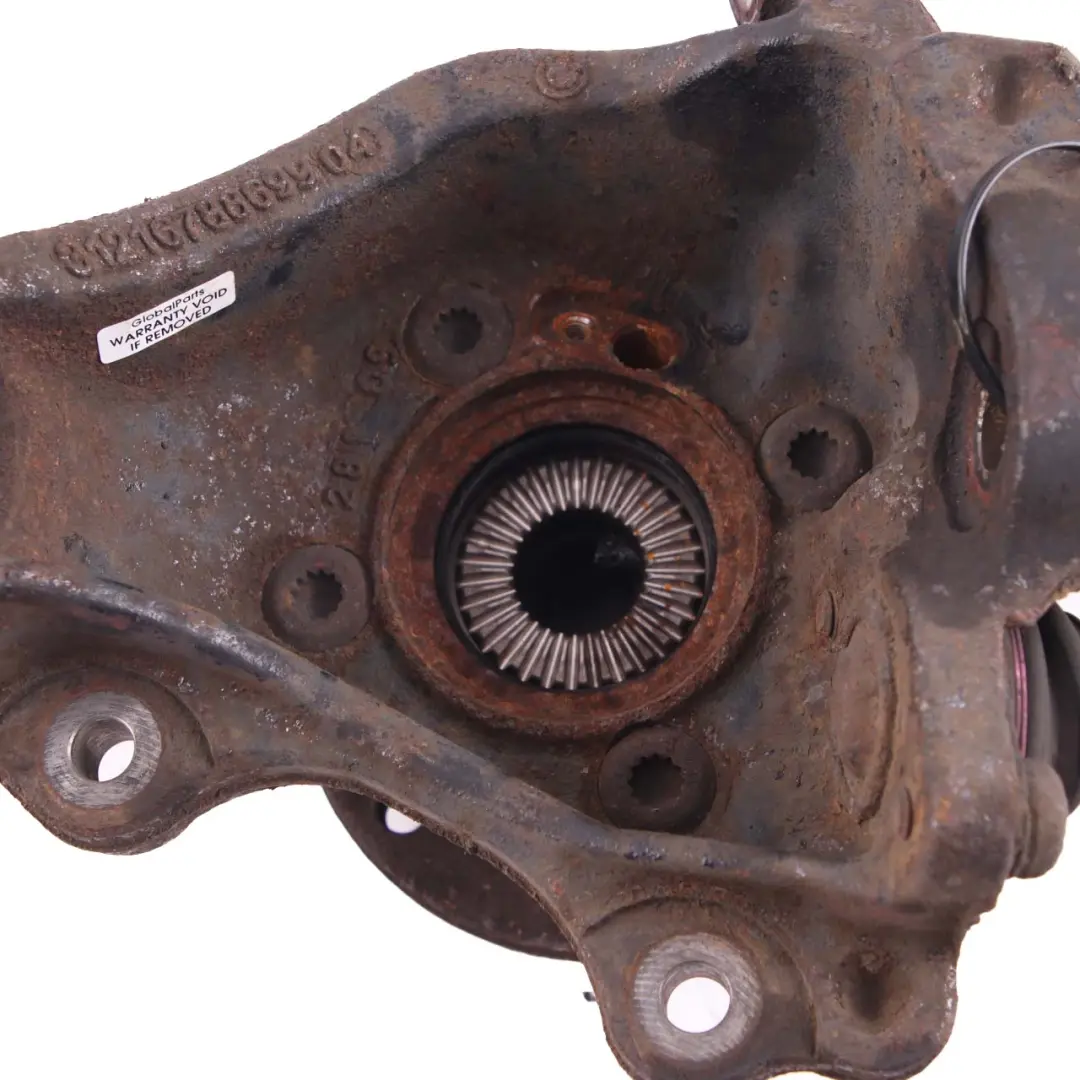 Mozzo Portaruota Anteriore Sinistro Sospensione Knuckle per BMW X1 E84 con numero di parte 6788699 BMW X1 E84 Mozzo Portaruota Anteriore Sinistro Sospensione Knuckle - SKU 6788699 - Numero di parte 6788699