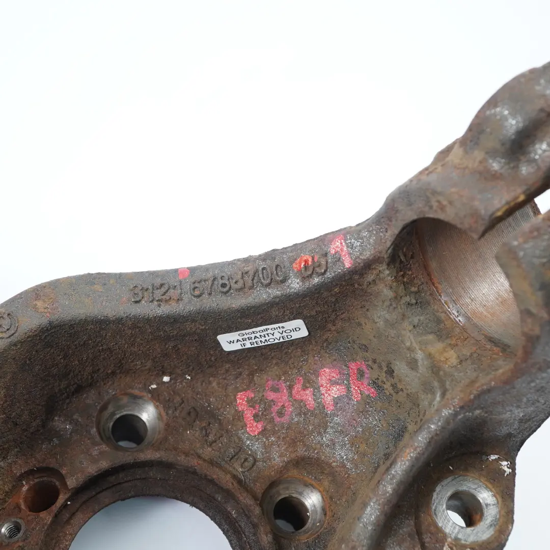 Buje de soporte de rueda delantera derecha Suspensión Nudillo para BMW X1 E84 con número de pieza 6788700 BMW X1 E84 Buje de soporte de rueda delantera derecha Suspensión Nudillo - SKU 6788700-1 - Número de pieza 6788700