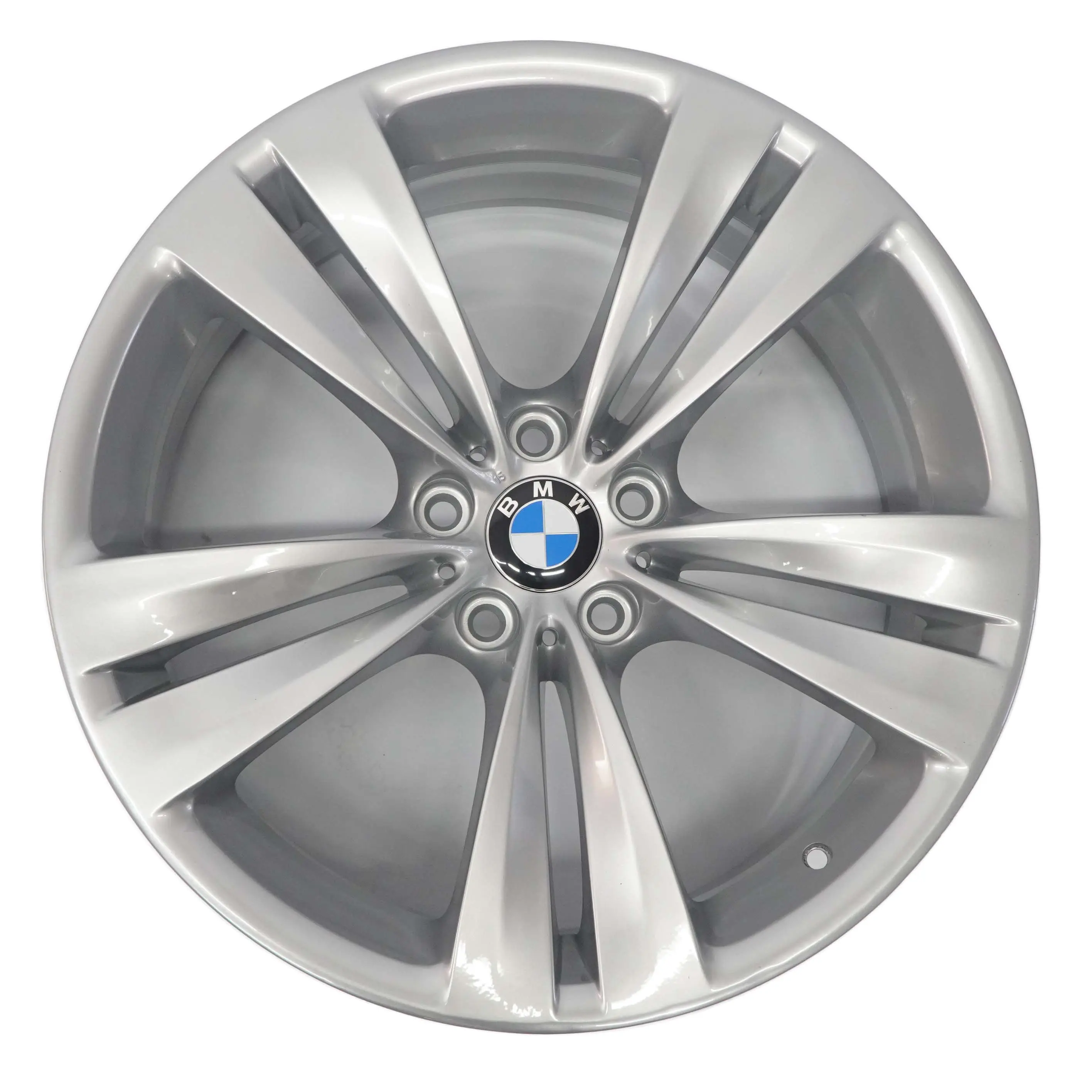 BMW F01 F07 Silver Light Alloy Wheel Rim 20" Double Spoke 316 8,5J ET:25 6788705