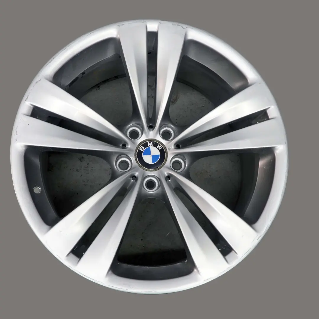 Silber Alu Felge Alufelge 20" Doppelspeiche 316 10J ET:41 für BMW F01 F07 mit Teilenummer 6788706 BMW F01 F07 Silber Alu Felge Alufelge 20" Doppelspeiche 316 10J ET:41 - SKU 6788706-2 - Teilenummer 6788706