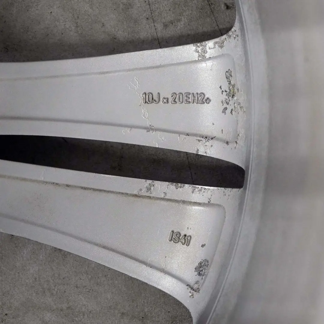 BMW F01 F07 Silber Alu Felge Alufelge 20" Doppelspeiche 316 10J ET:41 - SKU 6788706-2 - Teilenummer 6788706