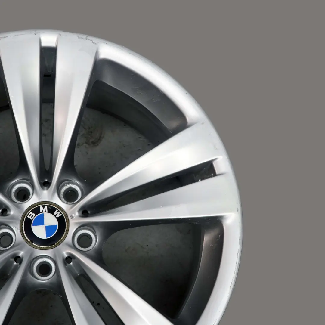 Silber Alu Felge Alufelge 20" Doppelspeiche 316 10J ET:41 für BMW F01 F07 mit Teilenummer 6788706 BMW F01 F07 Silber Alu Felge Alufelge 20" Doppelspeiche 316 10J ET:41 - SKU 6788706-2 - Teilenummer 6788706
