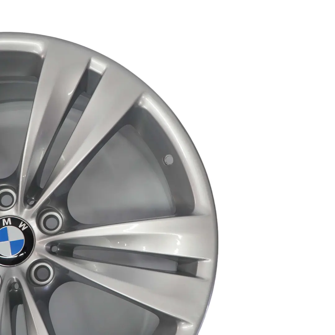Silber Alu Felge Alufelge 20" Doppelspeiche 316 10J ET:41 für BMW F01 F07 mit Teilenummer 6788706 BMW F01 F07 Silber Alu Felge Alufelge 20" Doppelspeiche 316 10J ET:41 - SKU 6788706 - Teilenummer 6788706