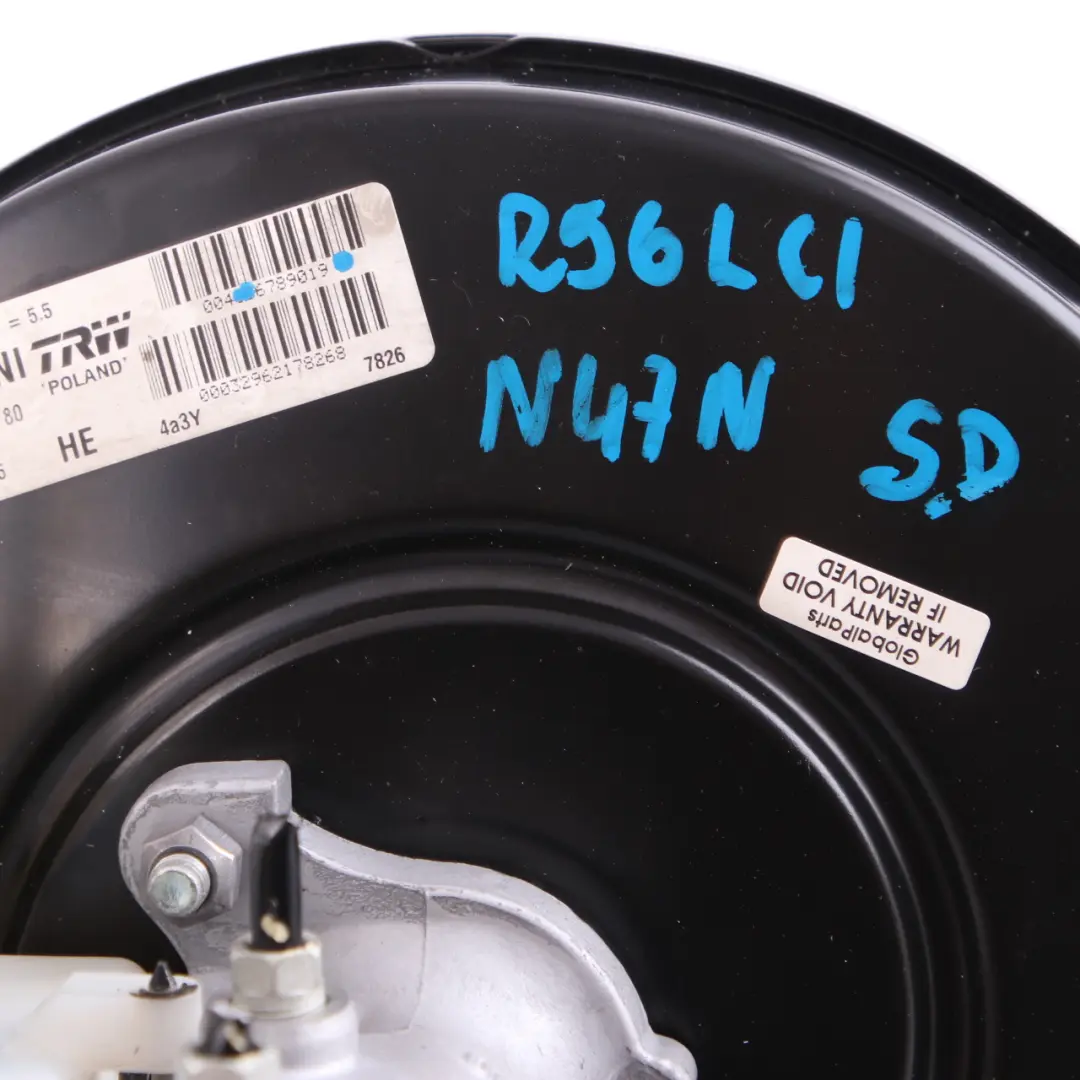 Mini Cooper R55 R56 R57 R60 Brake Servo Unit Master Cylinder - SKU 6789019 - Part number 6789019