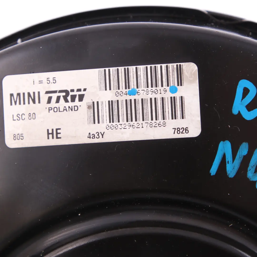 Mini Cooper R55 R56 R57 R60 Brake Servo Unit Master Cylinder - SKU 6789019 - Part number 6789019