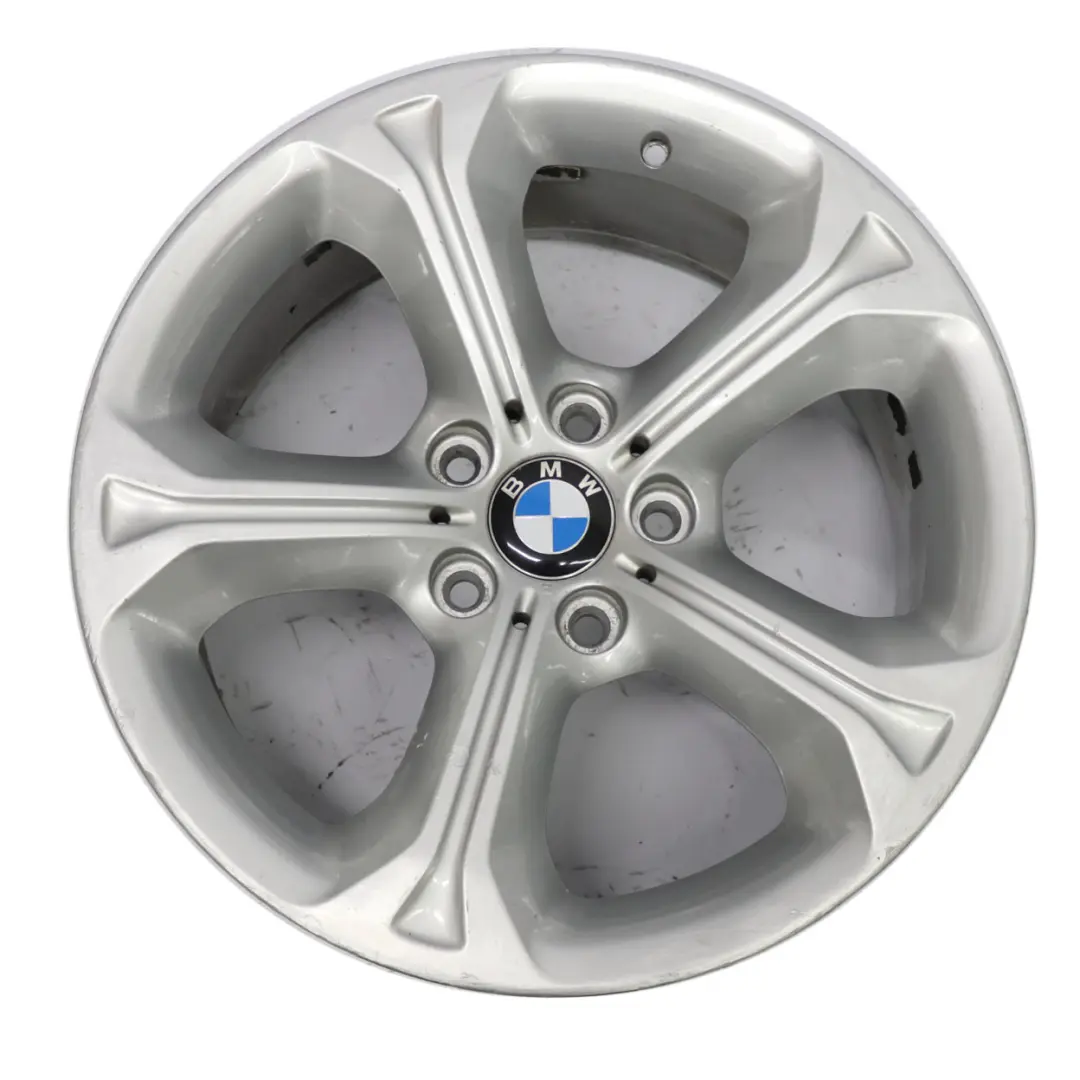 Alloy Wheel Rim 18" 8J ET:30 Star Spoke 320 to BMW X1 E84 Silver with Part number 6789143 BMW X1 E84 Silver Alloy Wheel Rim 18" 8J ET:30 Star Spoke 320 - SKU 6789143-3 - Part number 6789143