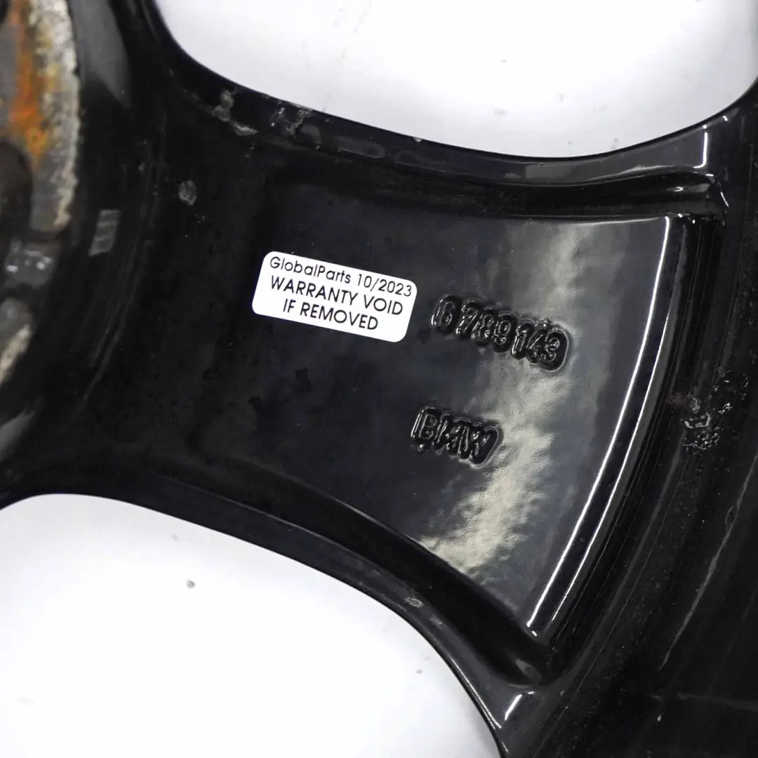 Schwarz Leicht metall felge 18" 8J ET:30 Sternspeiche 320 für BMW X1 E84 mit Teilenummer 6789143 BMW X1 E84 Schwarz Leicht metall felge 18" 8J ET:30 Sternspeiche 320 - SKU 6789143-5 - Teilenummer 6789143