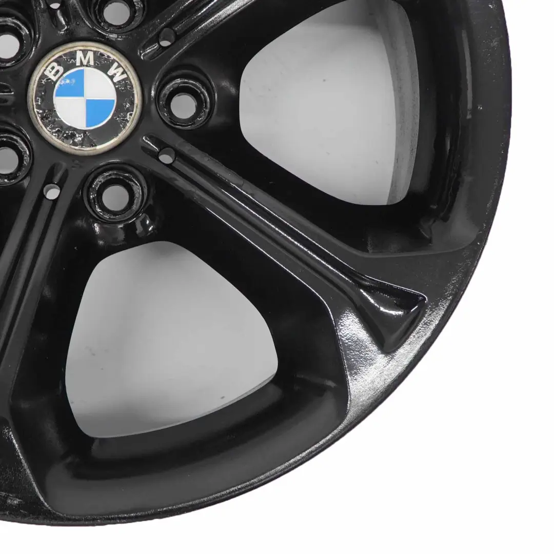BMW X1 E84 Black Alloy Wheel Rim 18" 8J ET:30 Star Spoke 320 - SKU 6789143-5 - Part number 6789143