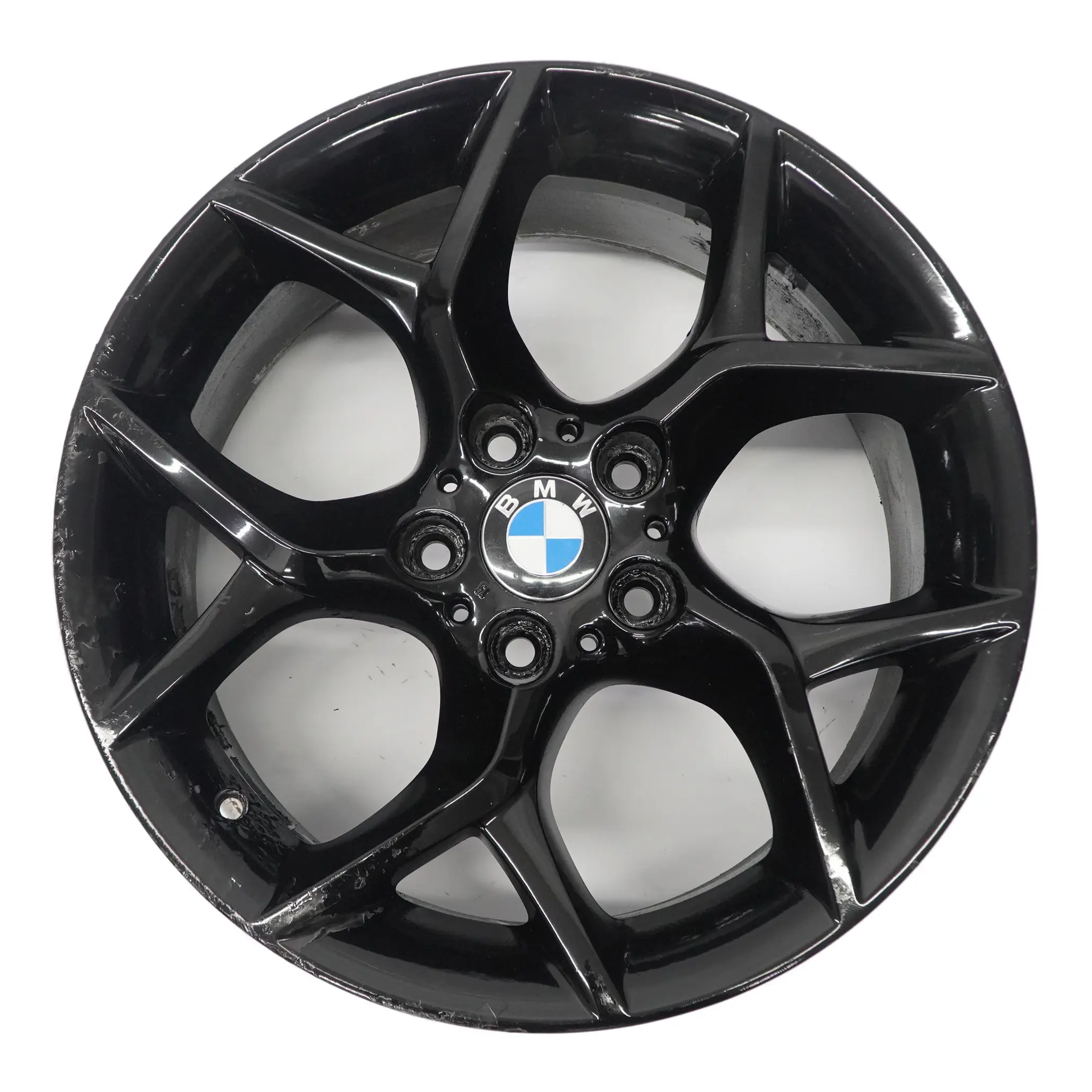BMW X1 E84 Cerchio in lega nero 18" a Y 322 ET:30 8J 6789145