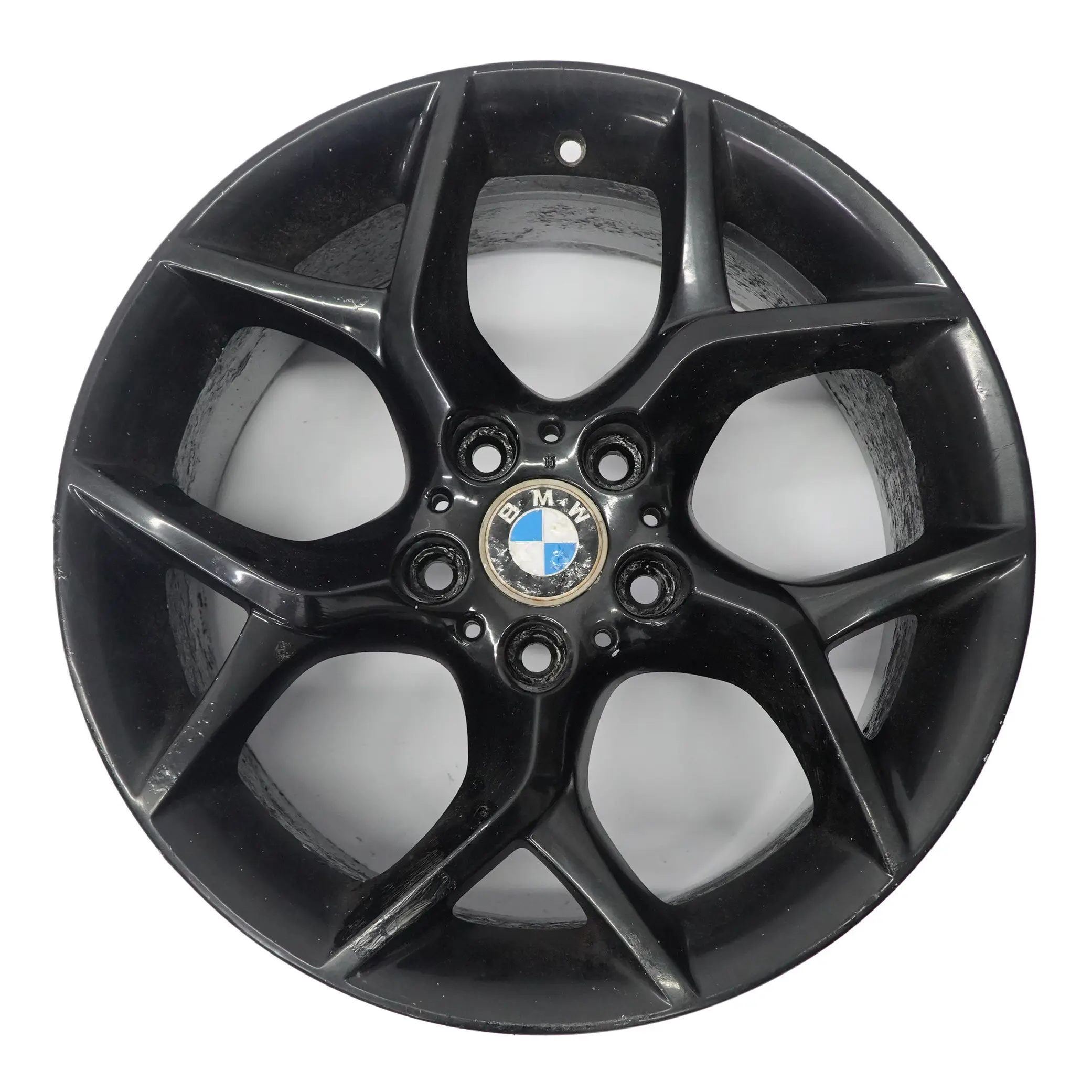 BMW X1 E84 Cerchio in lega posteriore nero 18" a Y 322 ET:41 9J 6789146