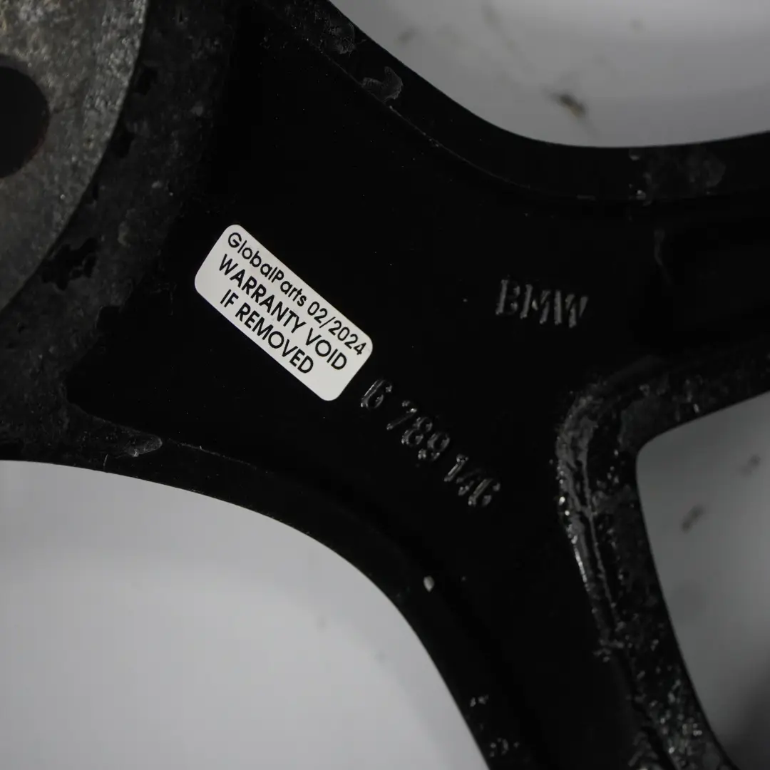 BMW X1 E84 Arrière Roue noire Jante en alliage 18" Y spoke 322 ET:41 9J - SKU 6789146-1 - Numéro de pièce 6789146