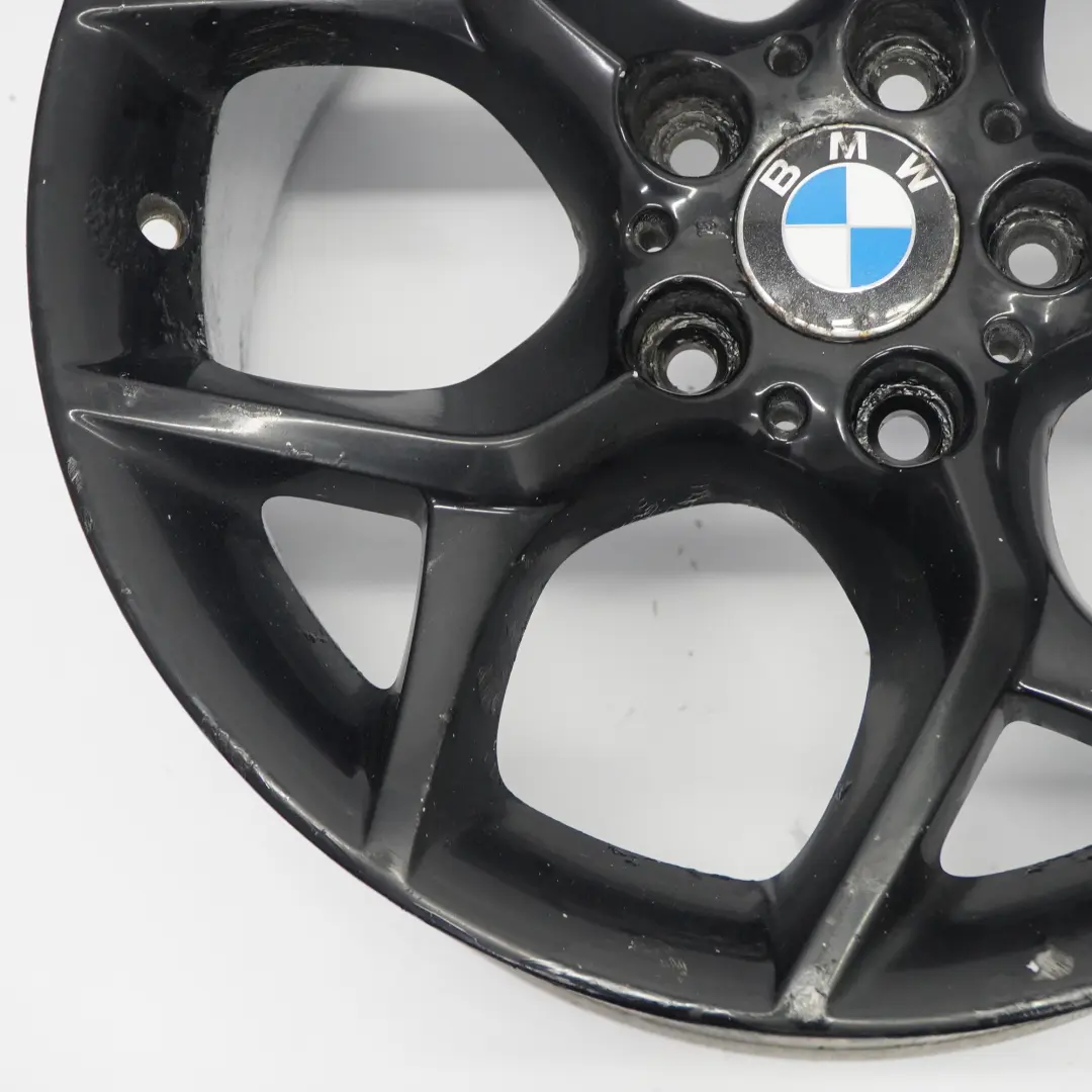 Czarna Felga Aluminiowa Tył 18" Szprychy Y 322 ET:41 9J do BMW X1 E84 o numerze 6789146 BMW X1 E84 Czarna Felga Aluminiowa Tył 18" Szprychy Y 322 ET:41 9J - SKU 6789146-2 - Numer Części 6789146