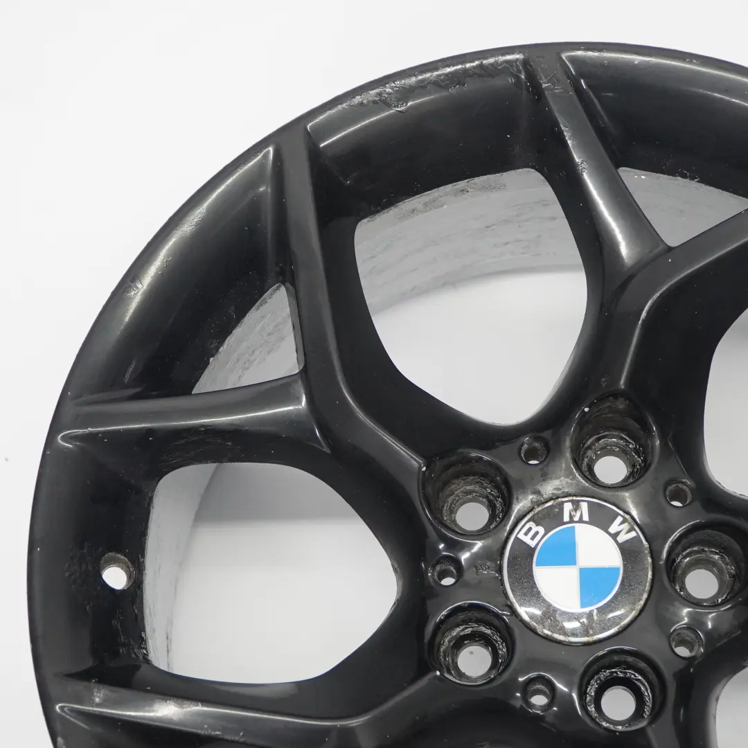 BMW X1 E84 Hinterrad Schwarz Felge 18" Y Speiche 322 ET:41 9J - SKU 6789146-2 - Teilenummer 6789146