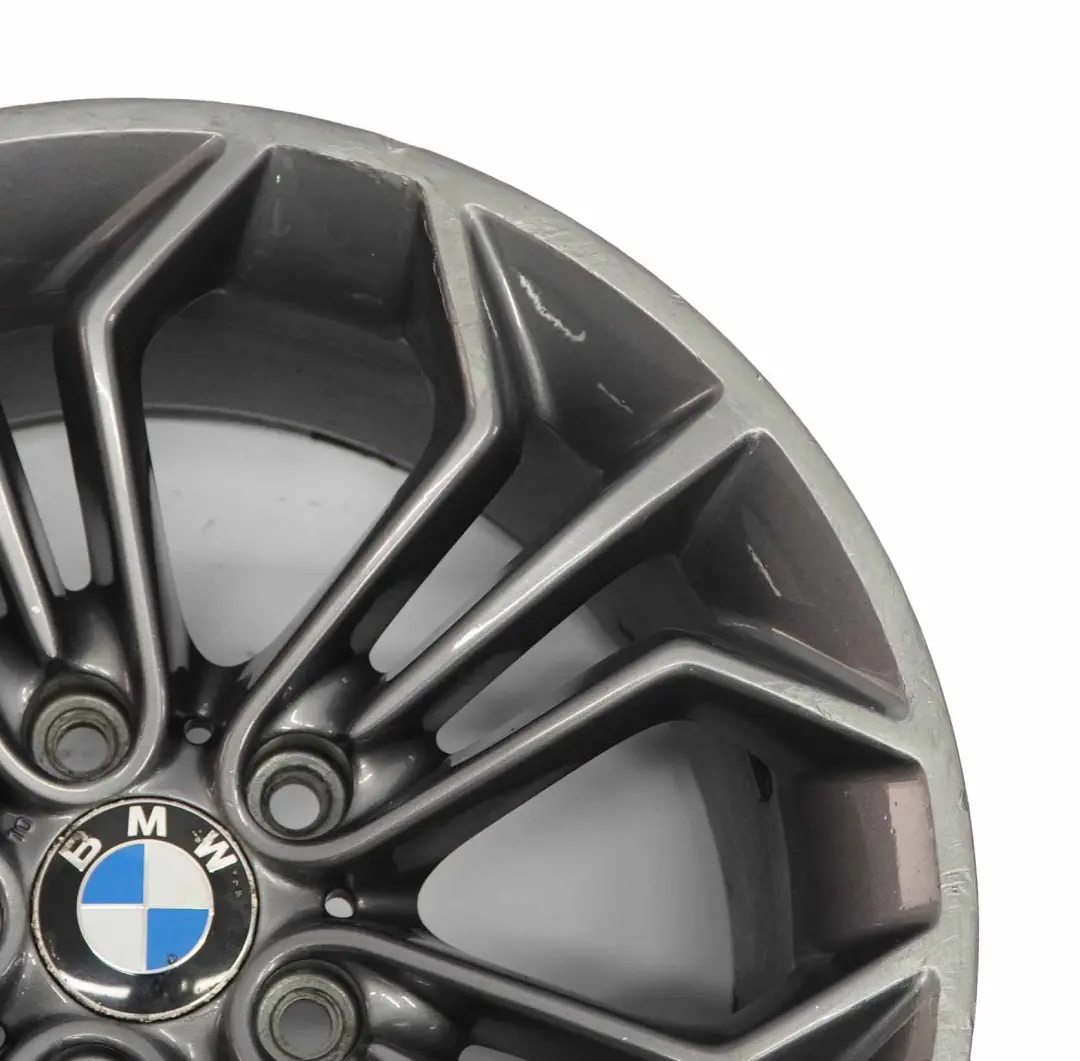 Wheel Rim BMW X1 E84 Alloy Ferricgrey 18" Honeycomb Styling 323 9J ET:41 - SKU 6789148-2 - Part number 6789148