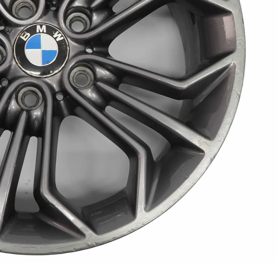  Cerchio ruota BMW X1 E84 Ferricgrey 18" Honeycomb Styling 323 9J ET:41 - SKU 6789148-2 - Numero di parte 6789148