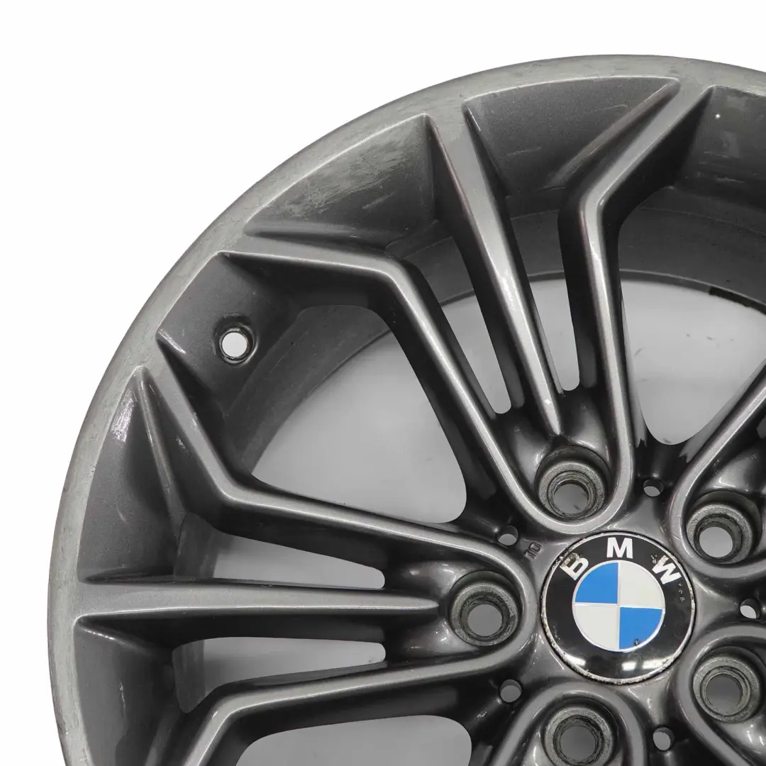  Felge BMW X1 E84 Leichtmetallfelge Ferricgrey 18" Honeycomb 323 9J ET:41 - SKU 6789148-2 - Teilenummer 6789148
