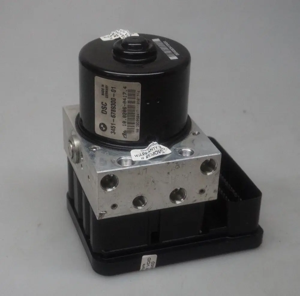 ABS DSC Module Pump ECU Hydro Unit 6776056 to BMW E87 E90 E91 with Part number 6789300 BMW E87 E90 E91 ABS DSC Module Pump ECU Hydro Unit 6776056 - SKU 6789300 - Part number 6789300