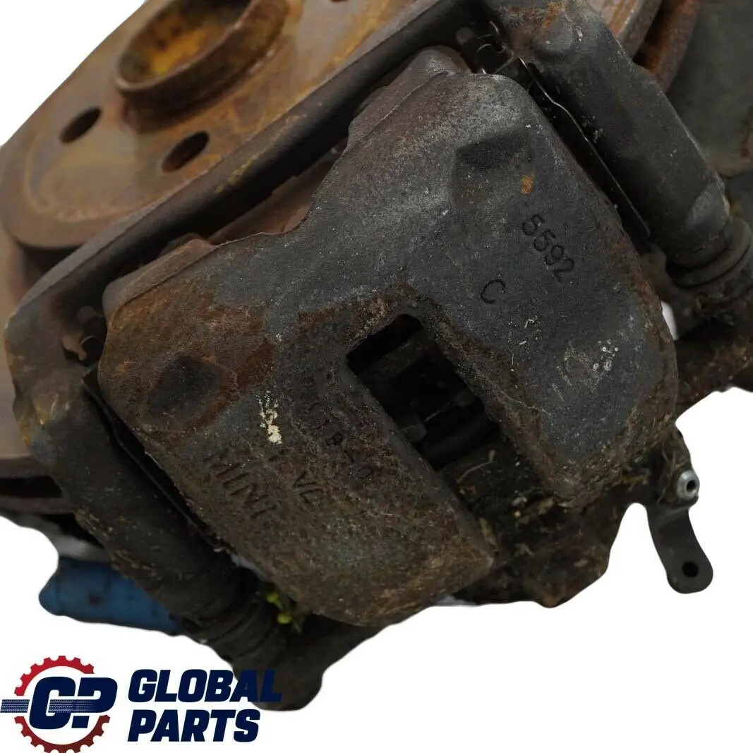 Mini R57 Cabrio N12 Delantero Derecho O / S Spring Strut Suspension Pierna Freno - SKU 6789552 - Número de pieza 6789552