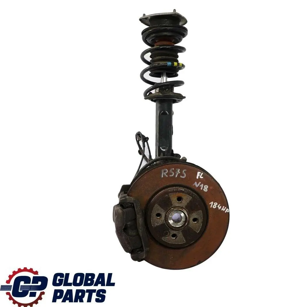 Mini Cooper S R57 Cabrio Front Left N/S Spring Strut Suspension Leg Brake Hub - SKU 6789553 - Part number 6789553