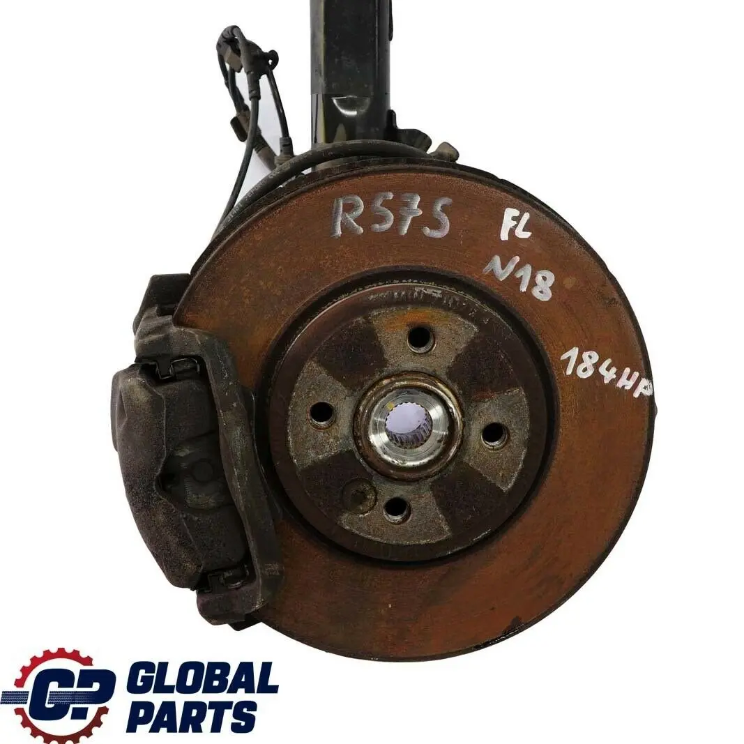 Gauche Ressort jambe de suspension moyeu de frein pour Mini Cooper S R57 Cabrio Avant à propos du numéro de pièce 6789553 Mini Cooper S R57 Cabrio Avant Gauche Ressort jambe de suspension moyeu de frein - SKU 6789553 - Numéro de pièce 6789553