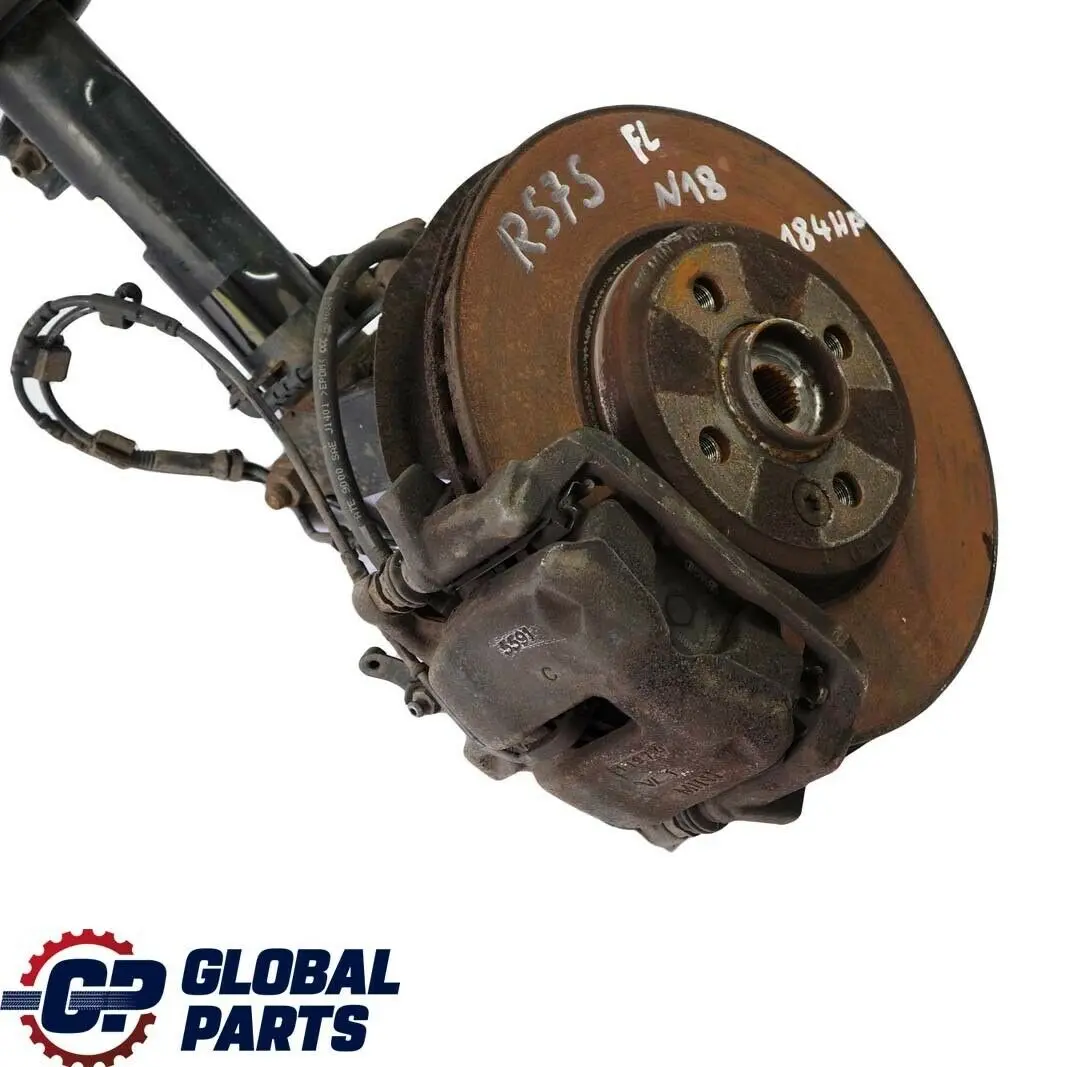 Mini Cooper S R57 Cabrio Front Left N/S Spring Strut Suspension Leg Brake Hub - SKU 6789553 - Part number 6789553