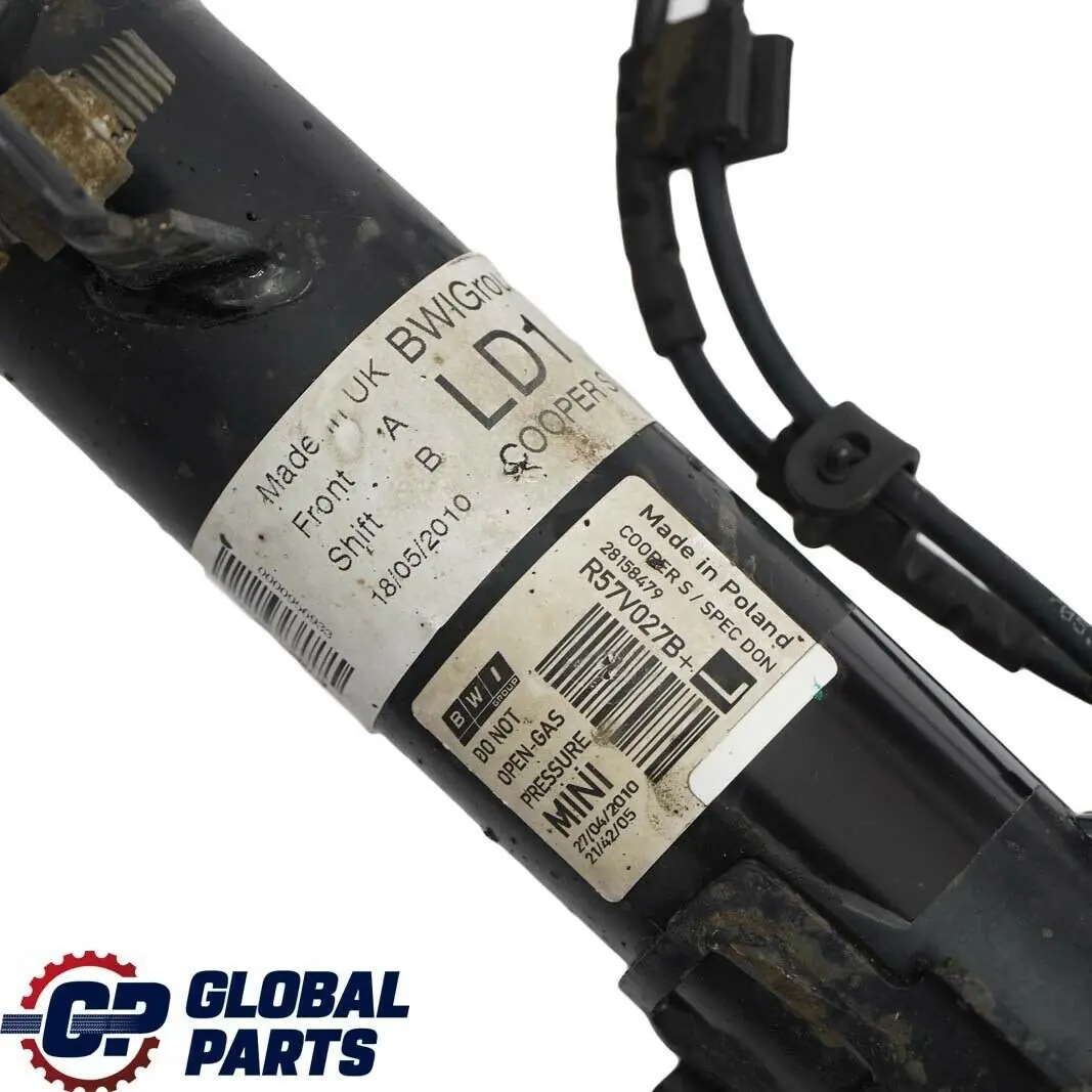 Gauche Ressort jambe de suspension moyeu de frein pour Mini Cooper S R57 Cabrio Avant à propos du numéro de pièce 6789553 Mini Cooper S R57 Cabrio Avant Gauche Ressort jambe de suspension moyeu de frein - SKU 6789553 - Numéro de pièce 6789553