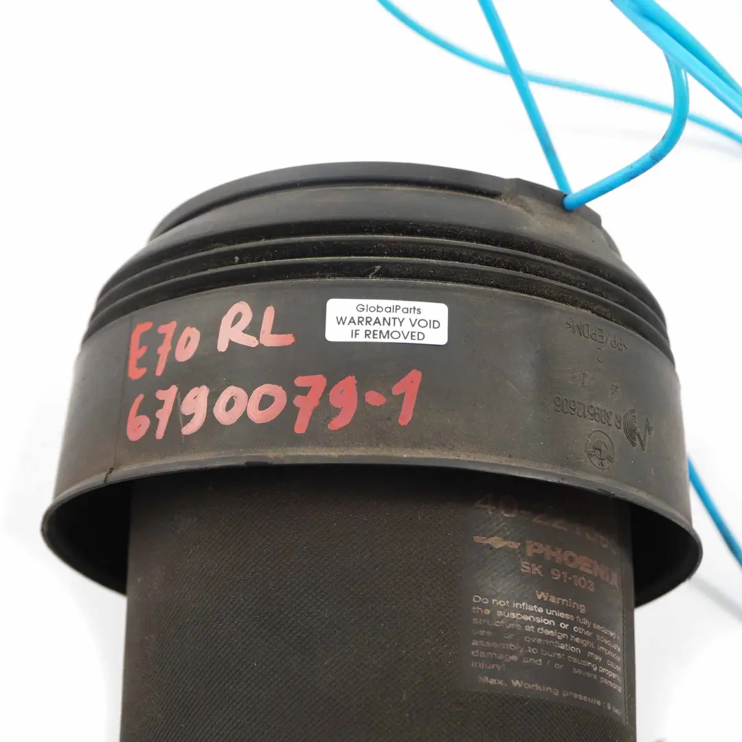 Ressort Pneumatique Arrière Gauche Suspension Air Sack pour BMW X5 E70 à propos du numéro de pièce 6790079 BMW X5 E70 Ressort Pneumatique Arrière Gauche Suspension Air Sack - SKU 6790079-1 - Numéro de pièce 6790079