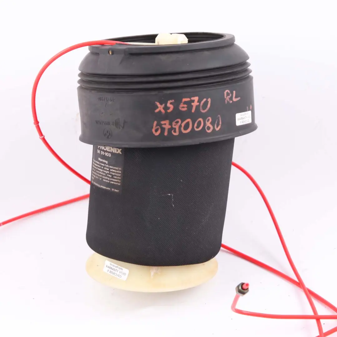 Ressort Pneumatique Suspension Arriere Gauche 40-221595 pour BMW X5 Series E70 à propos du numéro de pièce 6790080 BMW X5 Series E70 Ressort Pneumatique Suspension Arriere Gauche 40-221595 - SKU 6790080-1 - Numéro de pièce 6790080