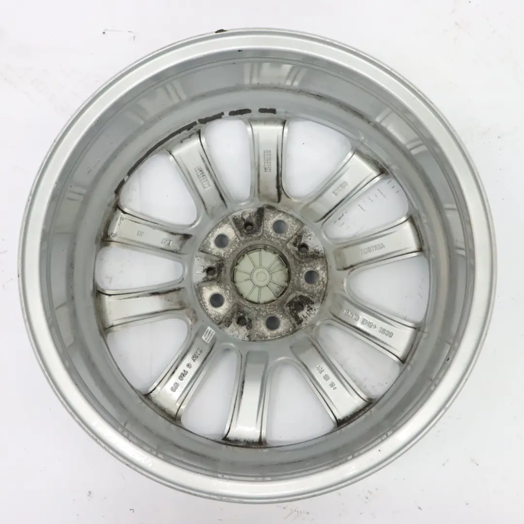 BMW F06 F10 F11 Silber Alu Felge Alufelge 18" V-Speiche 328 8J ET:30 - SKU 6790173-1 - Teilenummer 6790173