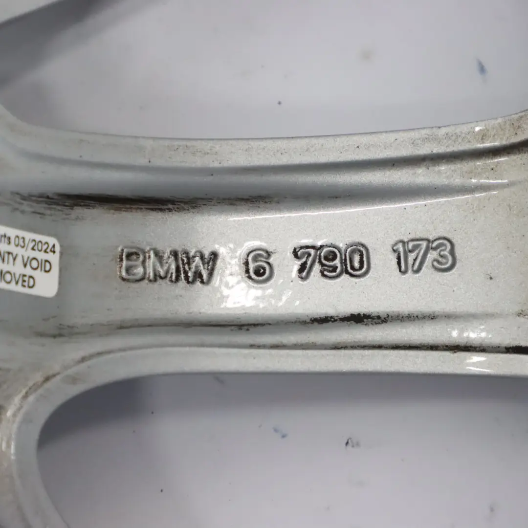 BMW F06 F10 F11 Silber Alu Felge Alufelge 18" V-Speiche 328 8J ET:30 - SKU 6790173-1 - Teilenummer 6790173