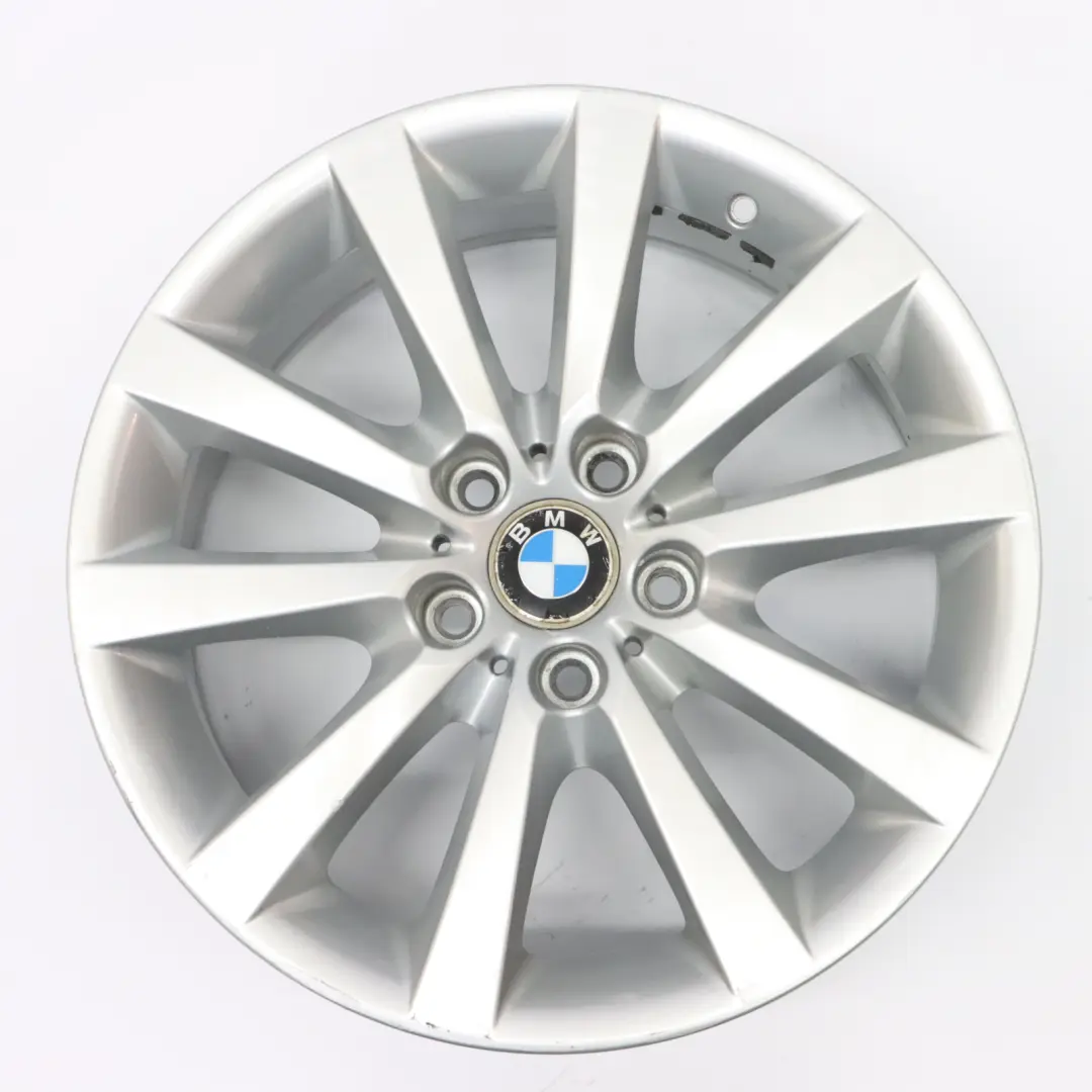 BMW F06 F10 F11 Silver Light Alloy Wheel Rim 18" V Spoke 328 8J ET:30 - SKU 6790173-3 - Part number 6790173