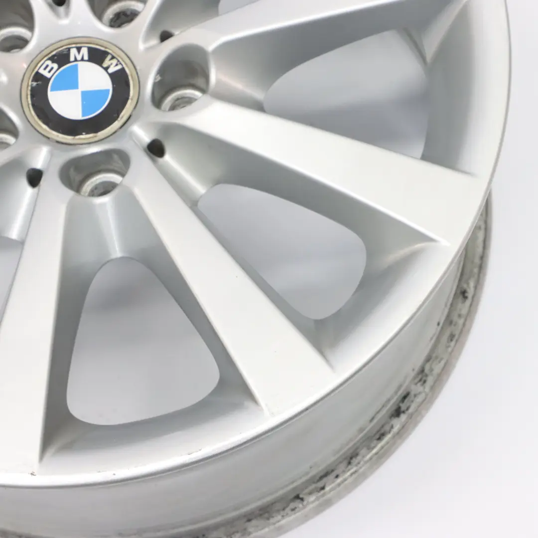 BMW F06 F10 F11 Silver Light Alloy Wheel Rim 18" V Spoke 328 8J ET:30 - SKU 6790173-3 - Part number 6790173